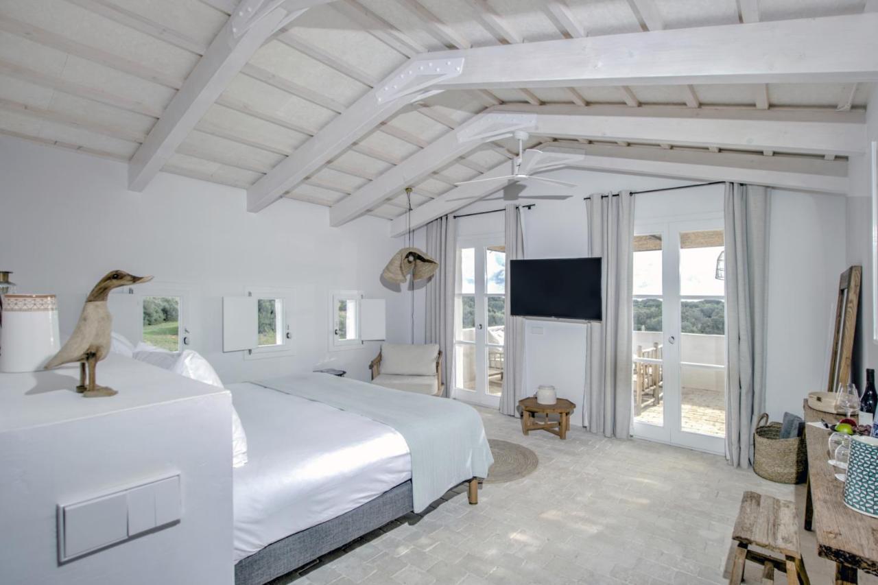 Torre Vella Fontenille Menorca Son Bou Esterno foto