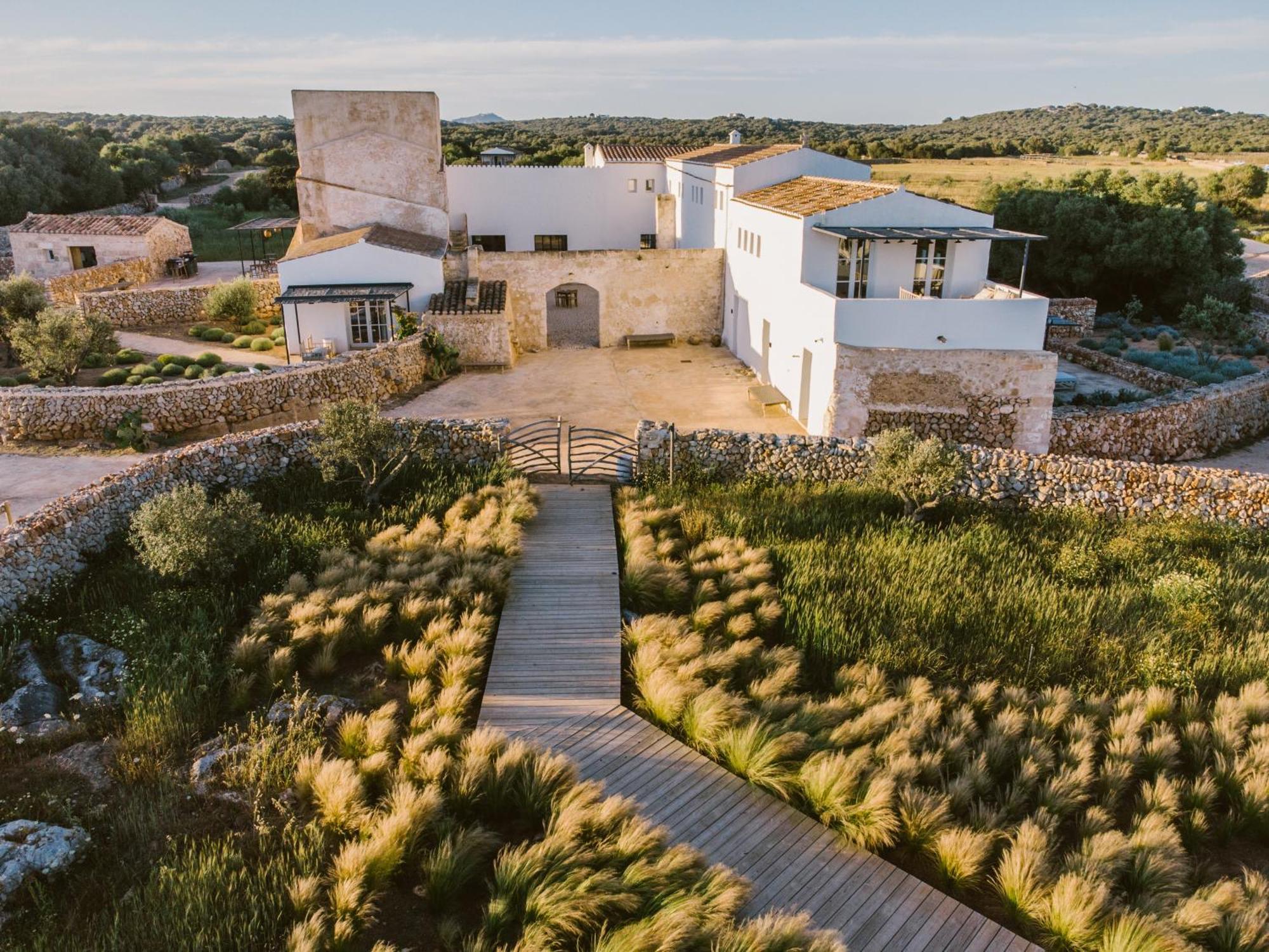 Torre Vella Fontenille Menorca Son Bou Esterno foto